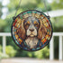 Cavalier King Charles Spaniel Stained Glass Effect Suncatcher